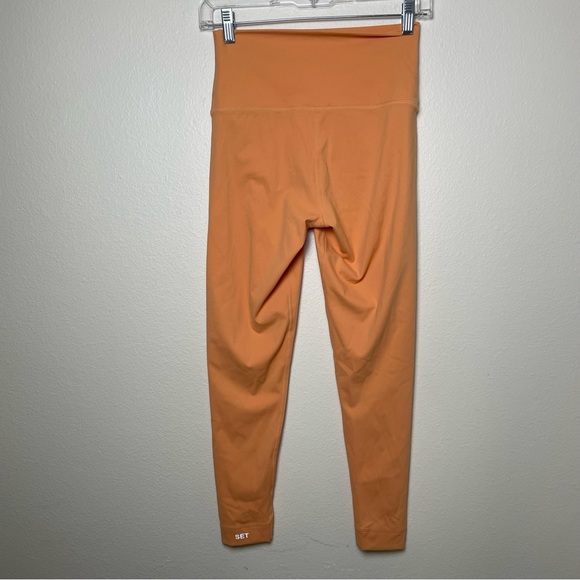 SET Active Pants - SetActive Womens High Waisted Sportbody Leggings score orange